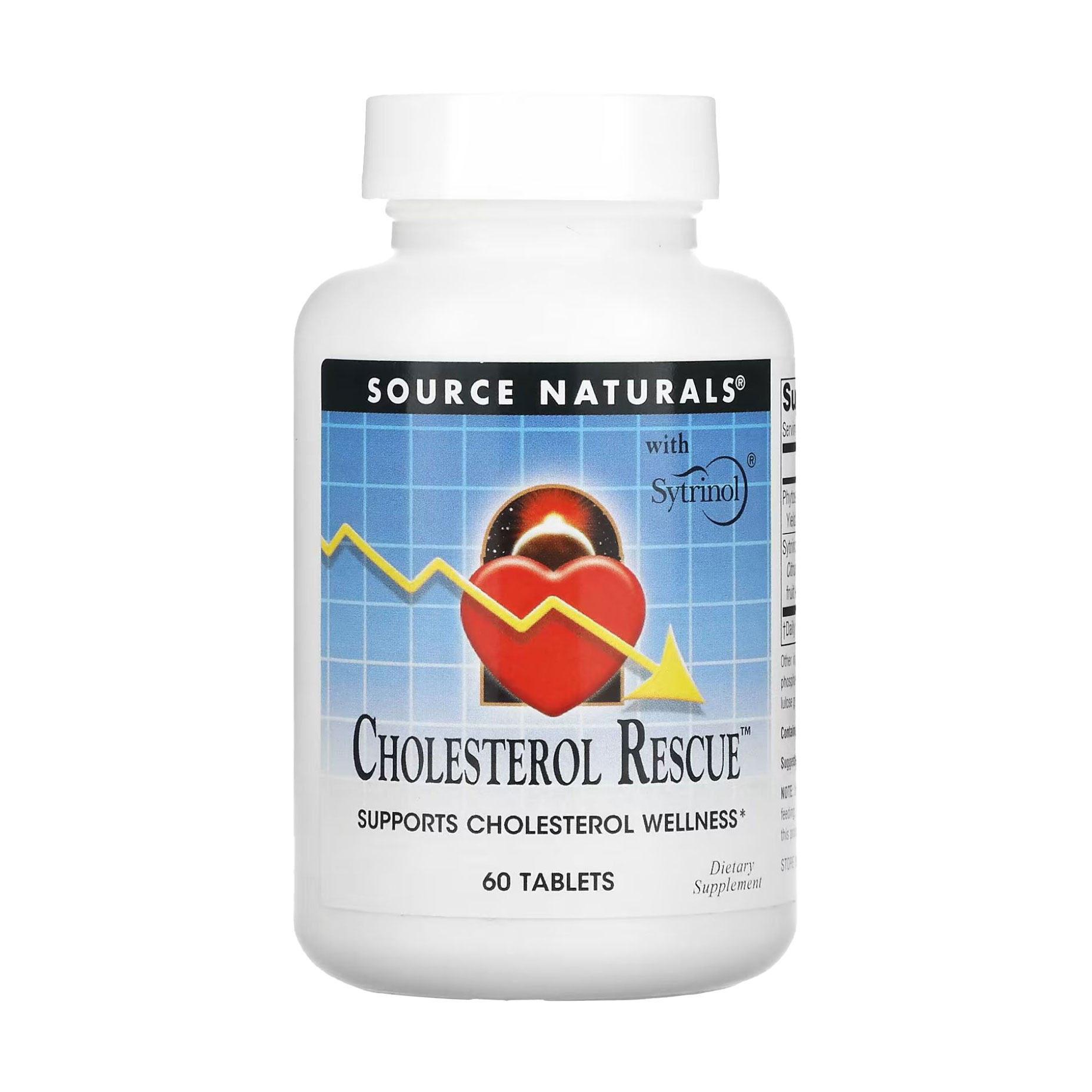 Фітостероли Source Naturals Cholesterol Rescue, 60 таблеток