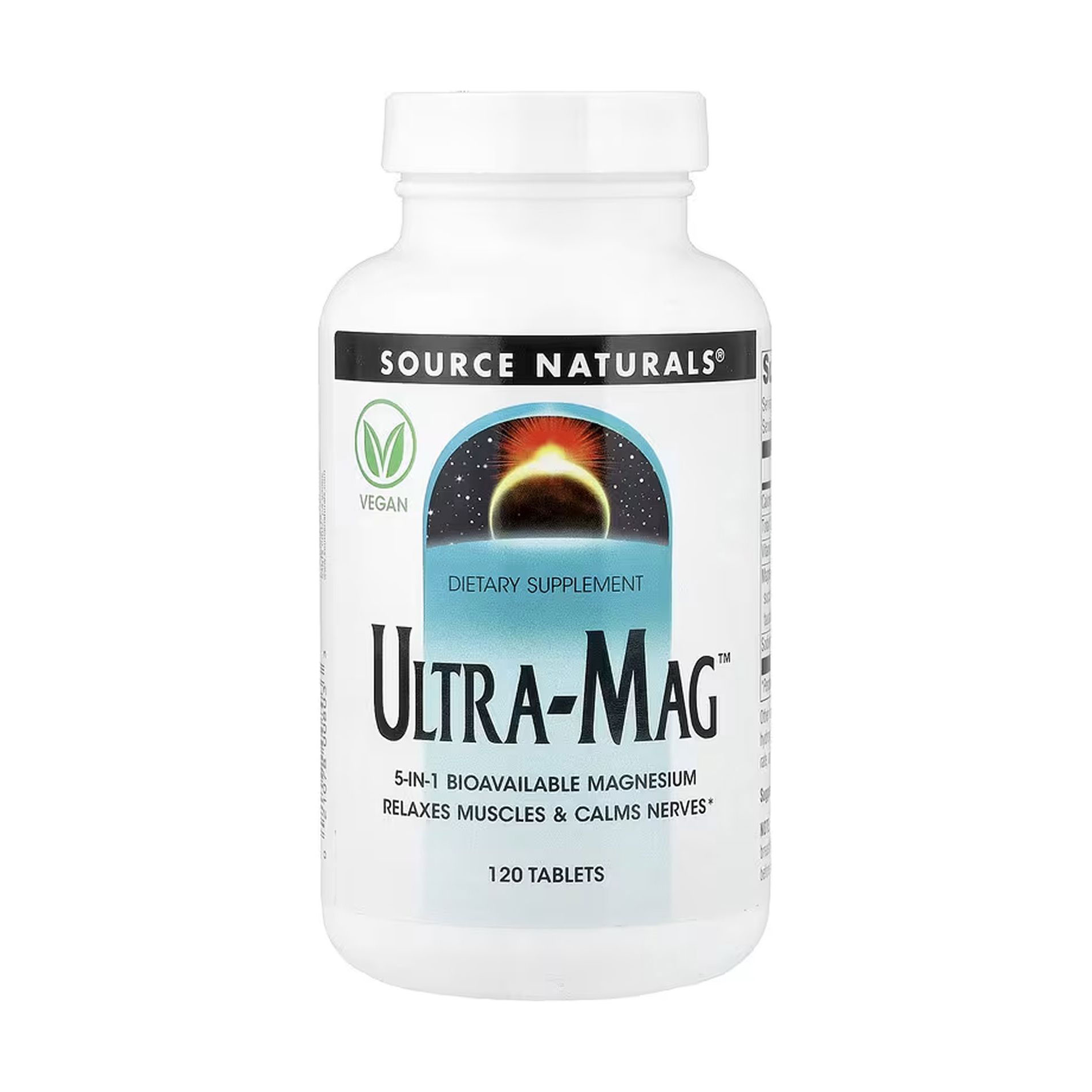 Магній ультра Source Naturals Ultra-Mag, 120 таблеток