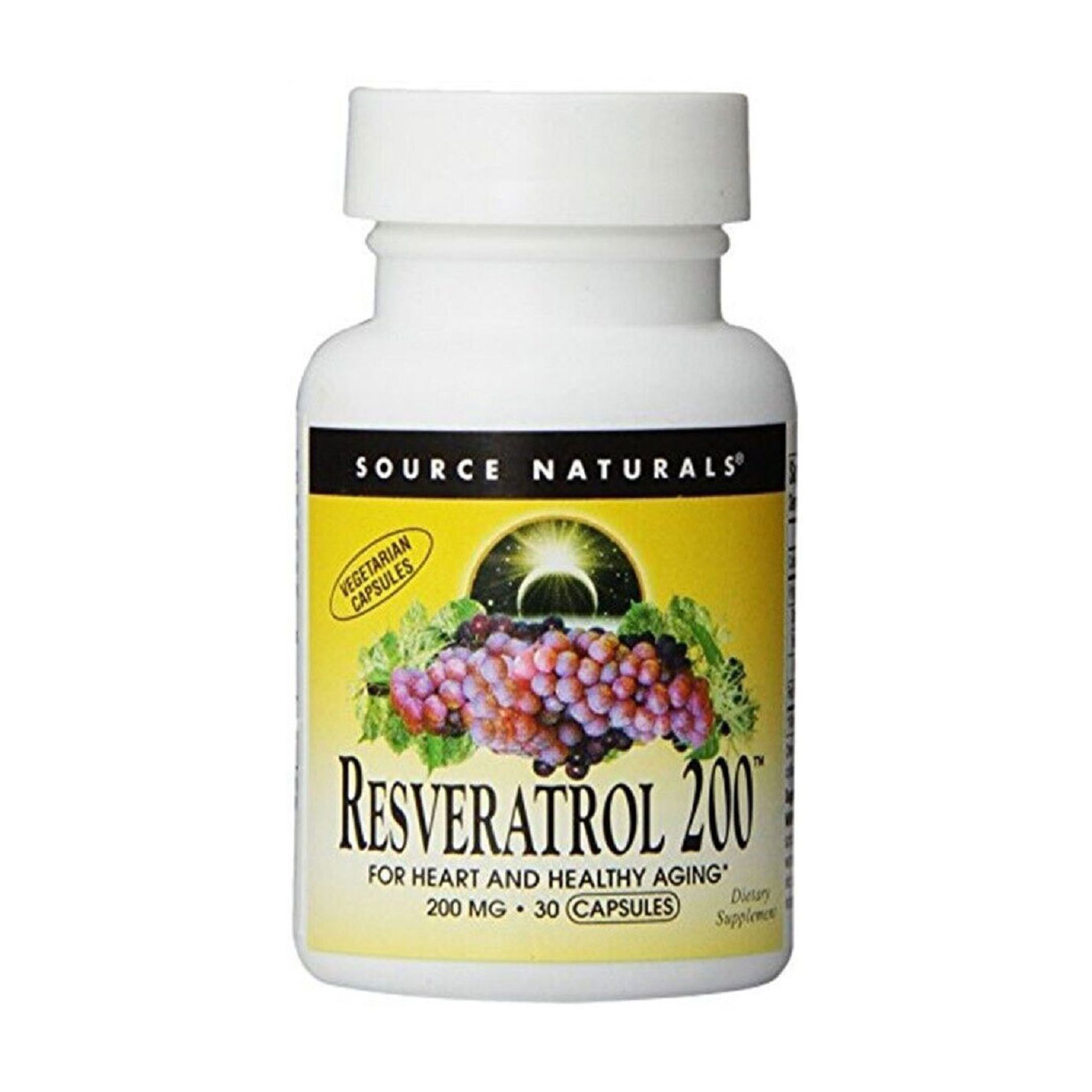 Ресвератрол Source Naturals Resveratrol 200 мг, 30 таблеток